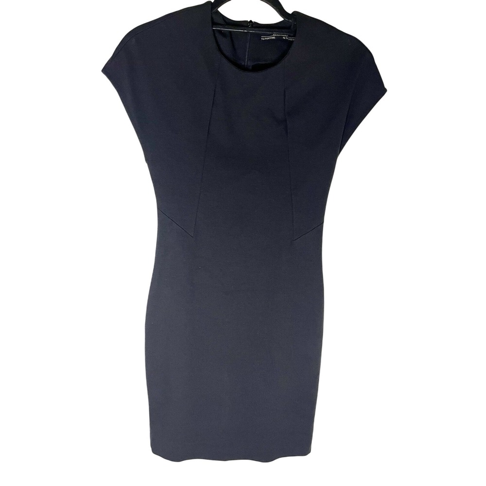 AllSaints Daphne Dress Black 4 - Picture 4 of 11